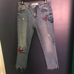 Gap Embroidered Jeans